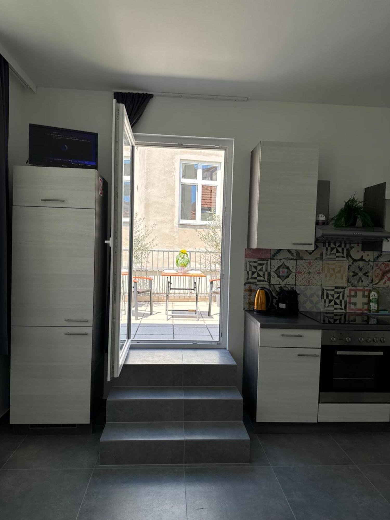 Apartmán Klein Aber Fein Mit Terrasse Vídeň Exteriér fotografie