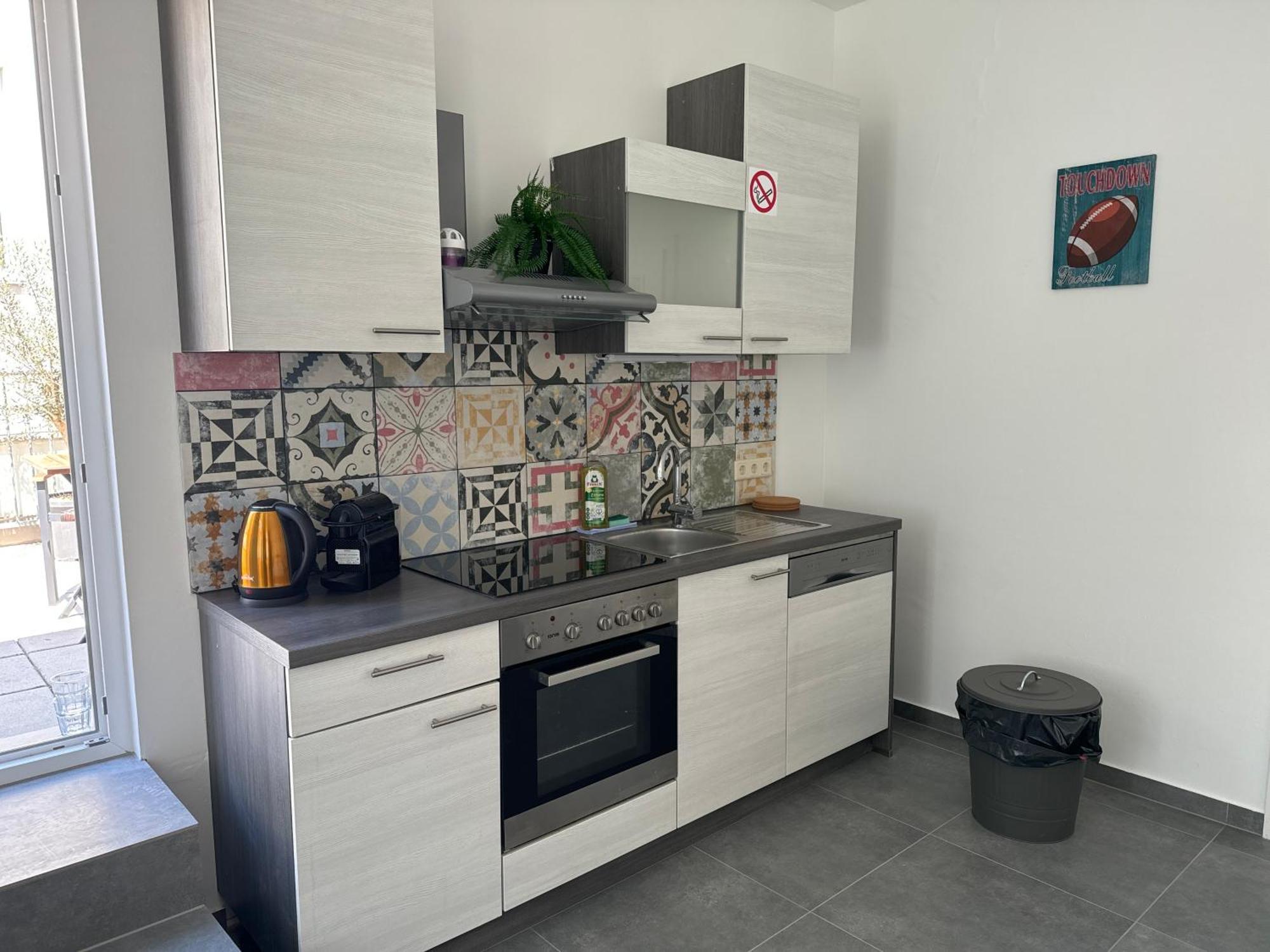Apartmán Klein Aber Fein Mit Terrasse Vídeň Exteriér fotografie
